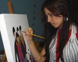 paula-pintando