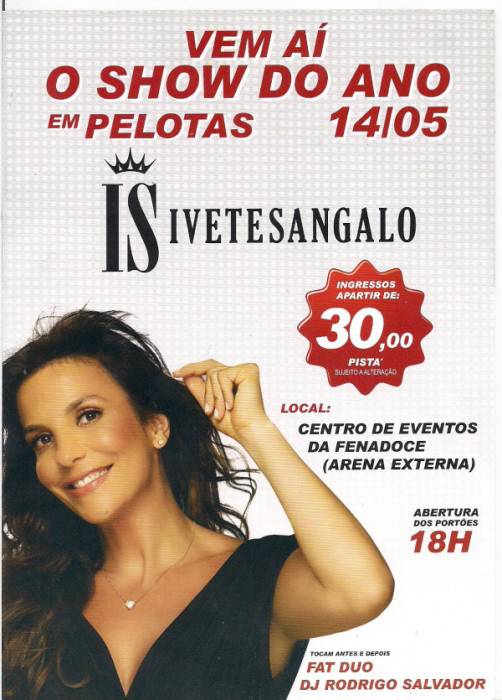 278609274 502x700 Ivete Sangalo na Arena Externa da Centro de Eventos em Pelotas