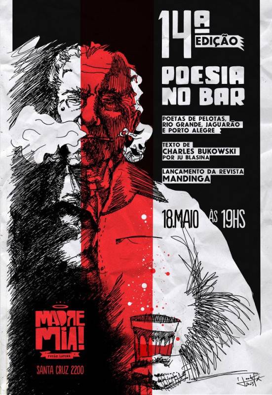 poesia no bar cartaz 551x800 Poesia no Bar no Madre Mia